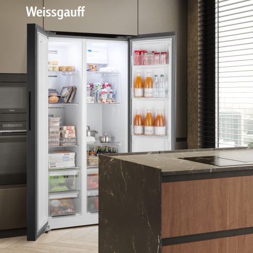 ��������������� ����������� � ���������� Weissgauff WSBS 600 NoFrost Inverter Dark Grey
