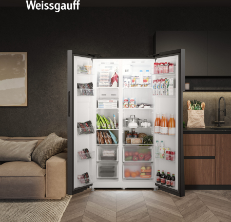 ��������������� ����������� � ���������� Weissgauff WSBS 550 Inverter NoFrost Black