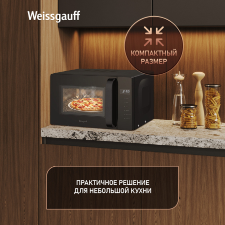 ������������� ���� Weissgauff MWO-330 Black Glass