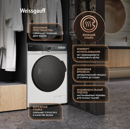 ���������� ������ � ������, ���������� � ����� Weissgauff WMD 45148 Color Touch Inverter Steam