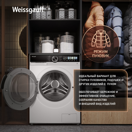 C��������� ������ � ���������� � ����� Weissgauff WM 45148 Color Touch Inverter Steam
