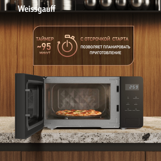 ������������� ���� Weissgauff MWO-150 Black Glass