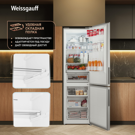 ��������������� ����������� � ���������� Weissgauff WRK 2010 DX Inverter Total NoFrost