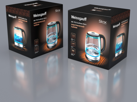 ������ ������������� Weissgauff WK 1712 EcoGlass Nero