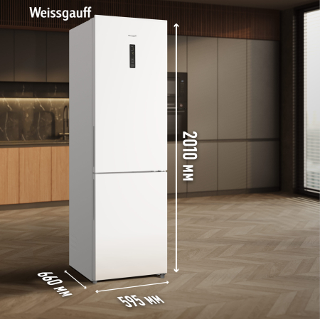 ��������������� ����������� � ���������� Weissgauff WRK 2010 DW Inverter Total NoFrost