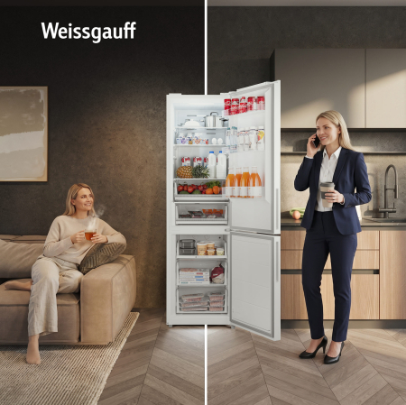 ��������������� ����������� � ���������� Weissgauff WRK 2010 DW Inverter Total NoFrost