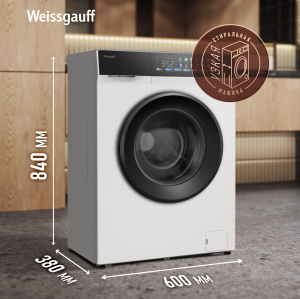 C��������� ������ � ���������� � ����� Weissgauff WM 39107 Full Touch Inverter Steam