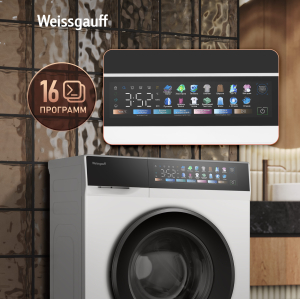 C��������� ������ � ���������� � ����� Weissgauff WM 39107 Full Touch Inverter Steam
