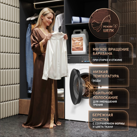 C��������� ������ � ���������� � ����� Weissgauff WM 39107 Full Touch Inverter Steam