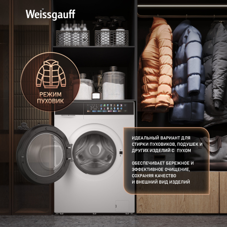 C��������� ������ � ���������� � ����� Weissgauff WM 39107 Full Touch Inverter Steam