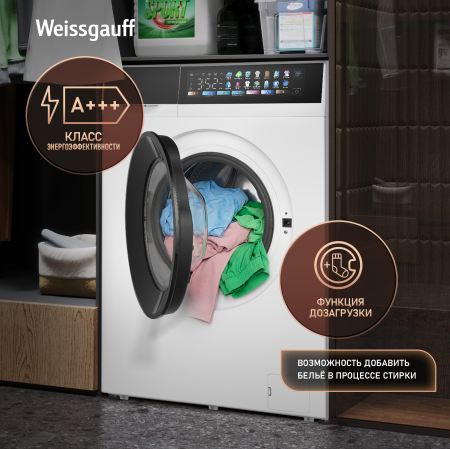 C��������� ������ � ���������� � ����� Weissgauff WM 39107 Full Touch Inverter Steam