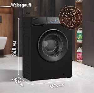 C��������� ������ � ���������� � ����� Weissgauff WM 39107 Full Touch Inverter Steam Black