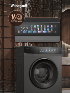 C��������� ������ � ���������� � ����� Weissgauff WM 39107 Full Touch Inverter Steam Grey