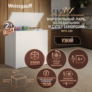 ����������� ���� � �������� ������������ Weissgauff WFH-220