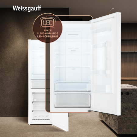 ��������������� ����������� � ���������� Weissgauff WRK 2000 Full NoFrost Inverter White