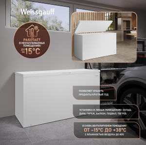 ����������� ���� � ���������� � �������� ������������ Weissgauff WFH-360 Inverter