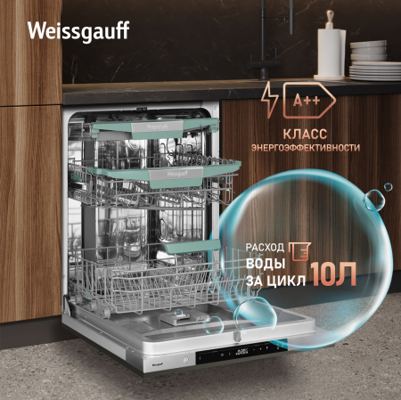 ������������ ������������� ������ � ����� �� ����, ����-����������� � ���������� Weissgauff BDW 6151 Inverter Touch AutoOpen Infolight