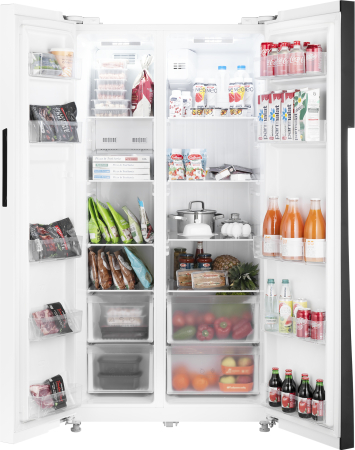 ��������������� ����������� � ���������� Weissgauff  WSBS 550 Inverter NoFrost White