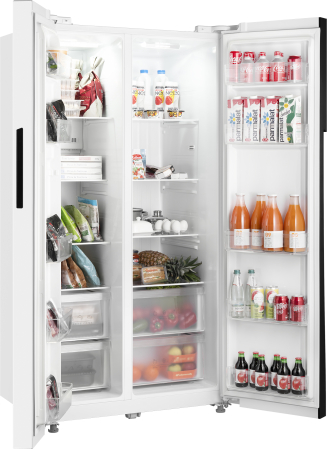 ��������������� ����������� � ���������� Weissgauff  WSBS 550 Inverter NoFrost White