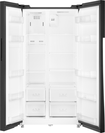 ��������������� ����������� � ���������� Weissgauff WSBS 550 Inverter NoFrost Dark Grey