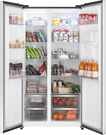 ��������������� ����������� � ���������� � ������� ���� Weissgauff WSBS 590 Inverter NoFrost Water Dispenser White