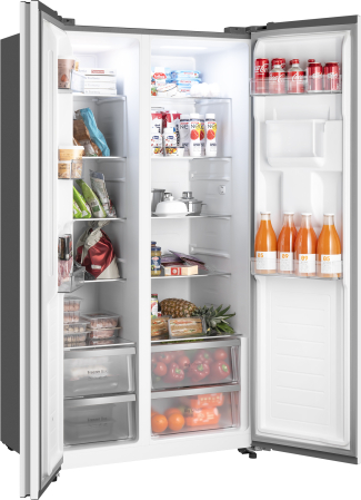 ��������������� ����������� � ���������� � ������� ���� Weissgauff WSBS 590 Inverter NoFrost Water Dispenser White