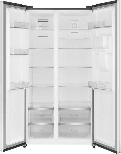 ��������������� ����������� � ���������� � ������� ���� Weissgauff WSBS 590 Inverter NoFrost Water Dispenser White