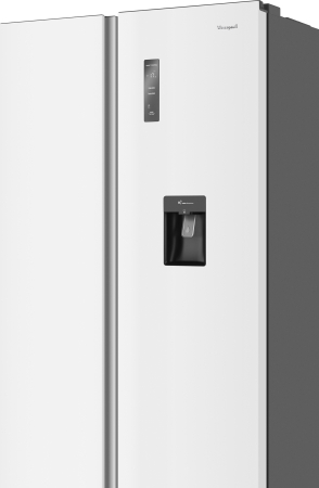 ��������������� ����������� � ���������� � ������� ���� Weissgauff WSBS 590 Inverter NoFrost Water Dispenser White