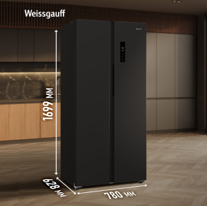 ��������������� ����������� � ���������� Weissgauff WSBS 410 Inverter NoFrost Black