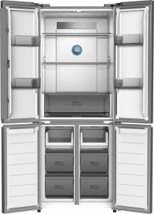 ��������������� ����������� � ���������� Weissgauff WCD 450 Inverter Total NoFrost Slot-In Grafit