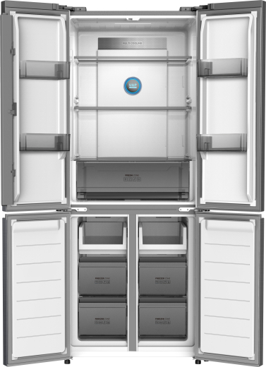 ��������������� ����������� � ���������� Weissgauff WCD 450 Inverter Total NoFrost Slot-In Dark Grey