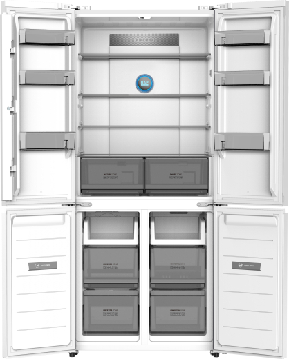 ��������������� ����������� � ���������� Weissgauff WCD 500 Inverter Total NoFrost Slot-In White