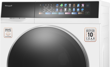 C��������� ������ � ���������� � ����� Weissgauff WM 995 Full Touch Inverter Steam