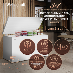 ����������� ���� � �������� ������������ Weissgauff WFH-450