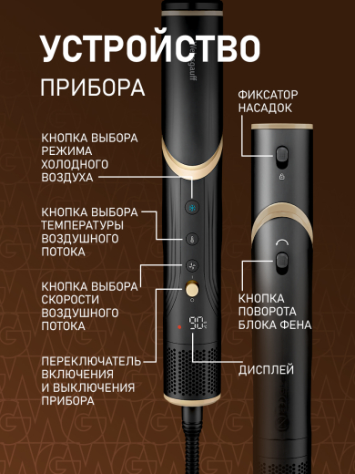 ��� - ������� Weissgauff WHD 150 BLDC Styler Plasma Pro