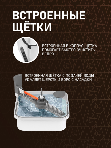 ����� ������ � ������� � ������ � ����������� ���� � ���������� ������ Weissgauff WSM-3.0 AquaRinse