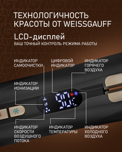 ��� - ����������� Weissgauff  WHD 155 BLDC Air Straight Pro