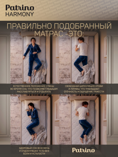 ������ �������������� ������������ � ������ Patrino Harmony 90�200 ��