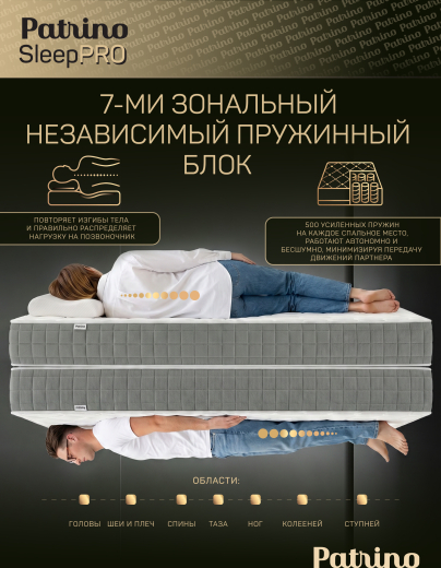 ������ �������������� ������������ � ������ Patrino SleepPro 160�200 ��