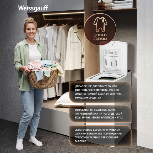 ���������� ������ � ������������ ���������, ���������� � ����� Weissgauff WM 40970 TD Inverter Steam