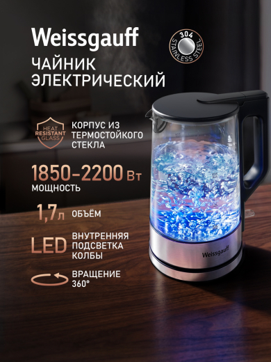 ������ ������������� Weissgauff WK 1760 EcoGlass