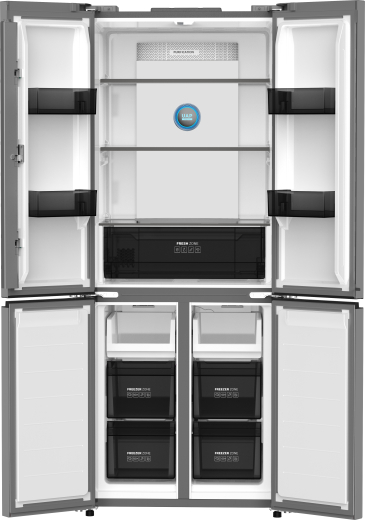 ��������������� ����������� � ���������� Weissgauff WCD 450 Inverter Total NoFrost Slot-In Dark Grey