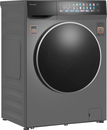 C��������� ������ � ������ �������� ���������� � ����� Weissgauff WM 995 Direct Drive Touch Inverter Steam Grey