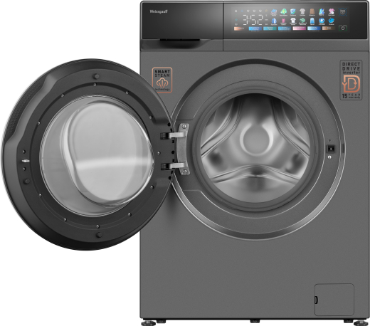 C��������� ������ � ������ �������� ���������� � ����� Weissgauff WM 995 Direct Drive Touch Inverter Steam Grey