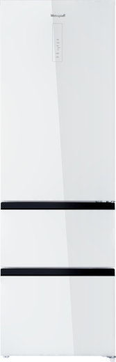 ��������������� ����������� Weissgauff WFD 420 Total NoFrost Inverter White Glass