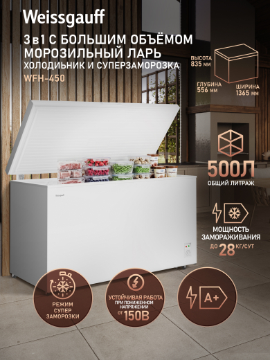 ����������� ���� � �������� ������������ Weissgauff WFH-450