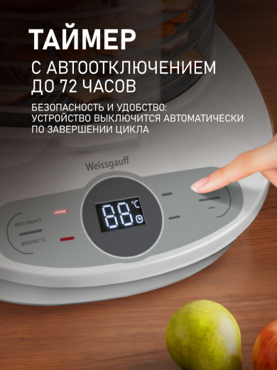 ���������� Weissgauff WDH 100 Smart Dry