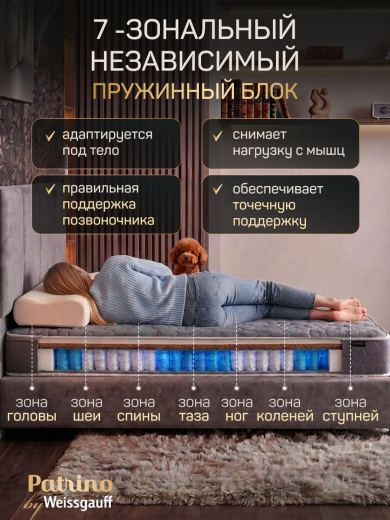 ������ �������������� ������������ � ������ Patrino DeLuxe 120�200 ��