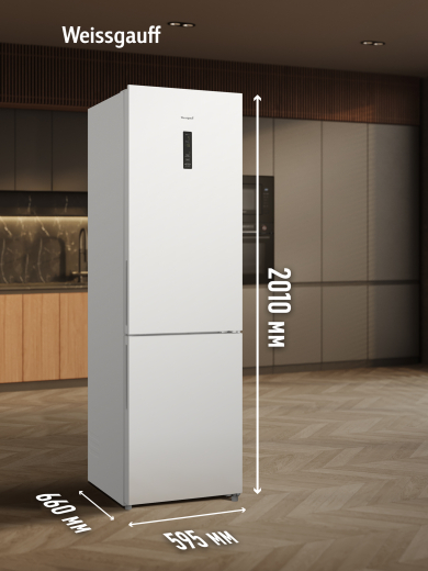 ��������������� ����������� � ���������� Weissgauff WRK 2010 DW Inverter Total NoFrost