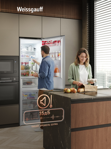 ��������������� ����������� � ���������� Weissgauff WRK 2010 DX Inverter Total NoFrost